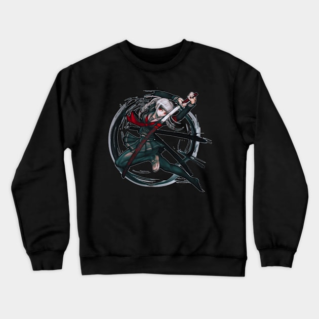 danganronpa baru 6 Crewneck Sweatshirt by RyuZen